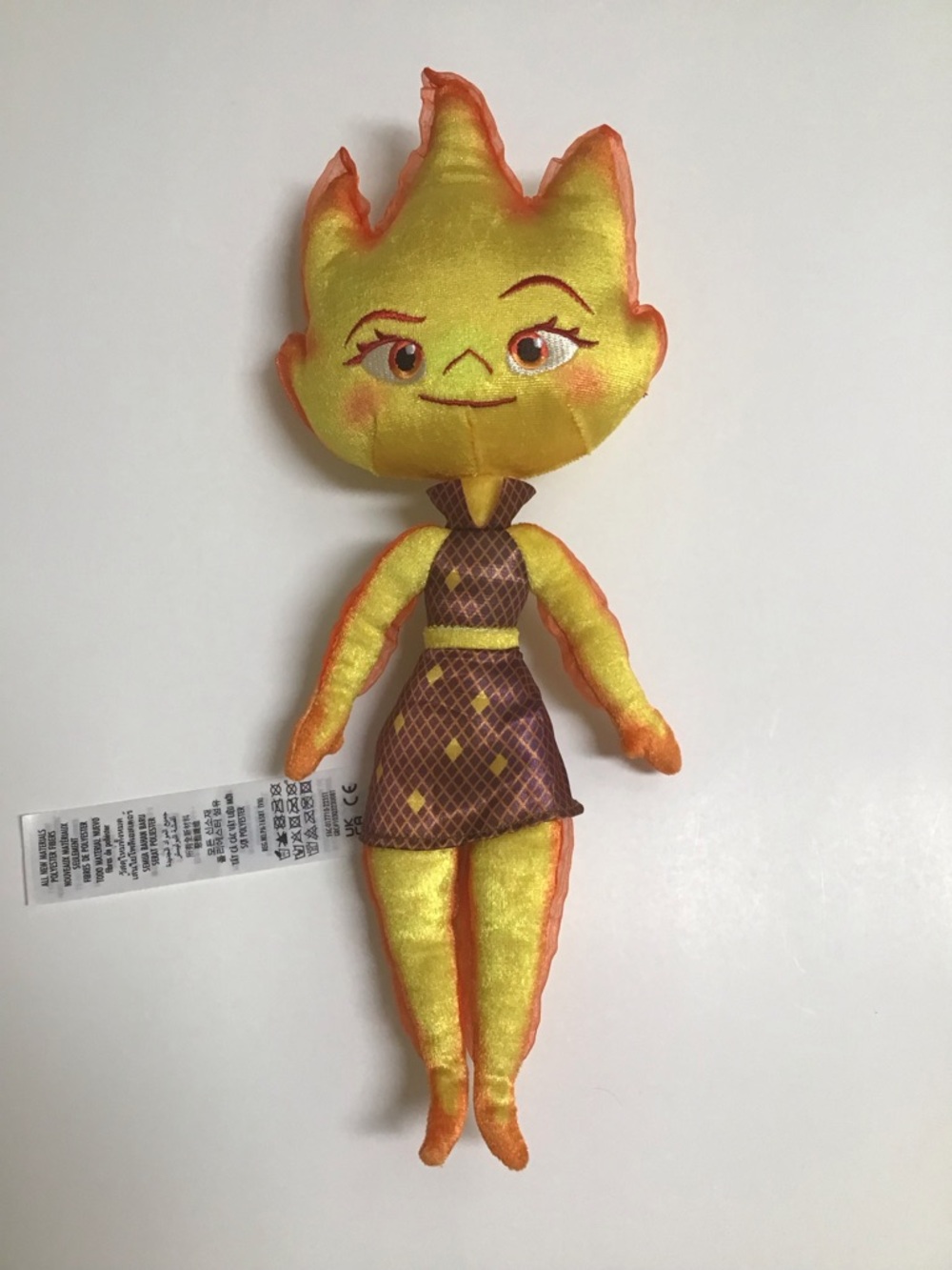 Disney Pixar Elemental Ember Lumen Plush 14" Doll Toy Figure RARE Fire Flames - Picture 8 of 8